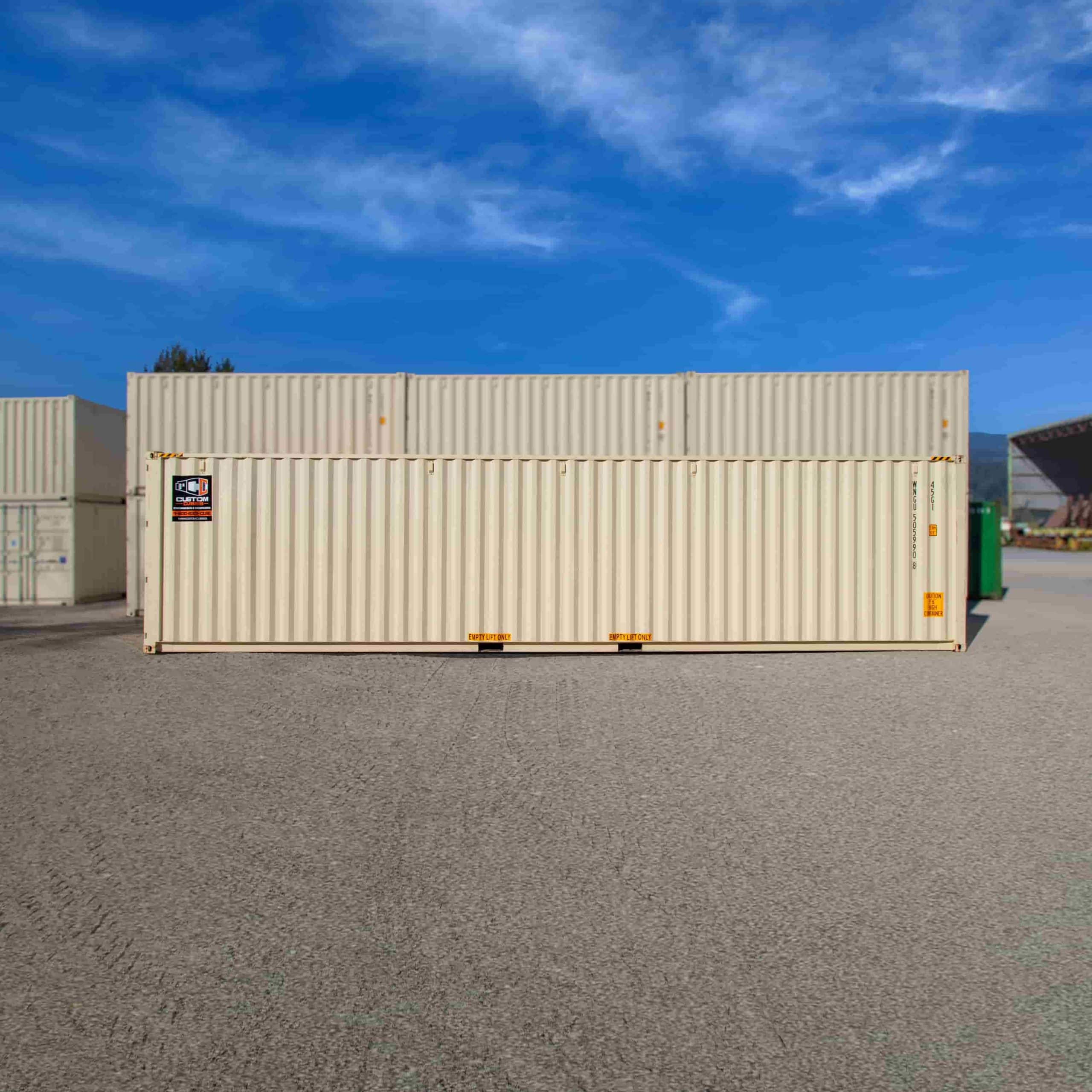 40&rsquo;HC New (1-trip) Shipping Container - Tupcan Pty Ltd