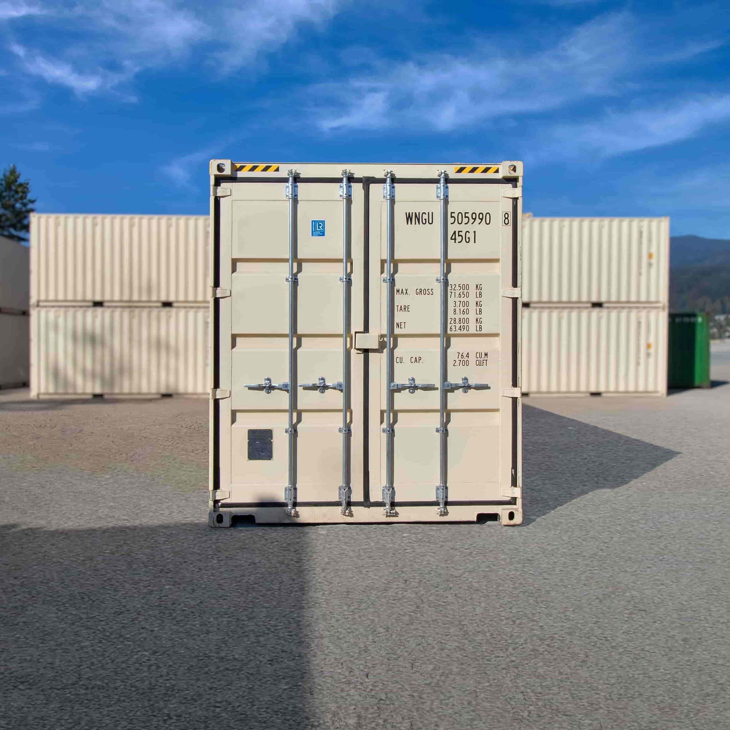 40&rsquo;HC New (1-trip) Shipping Container - Tupcan Pty Ltd