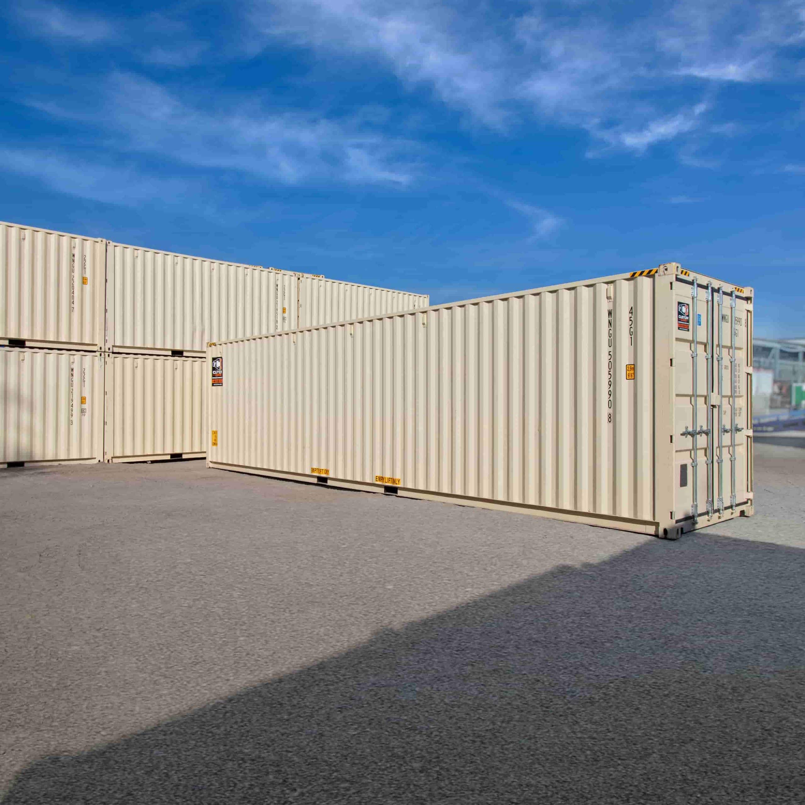 40&rsquo;HC New (1-trip) Shipping Container - Tupcan Pty Ltd