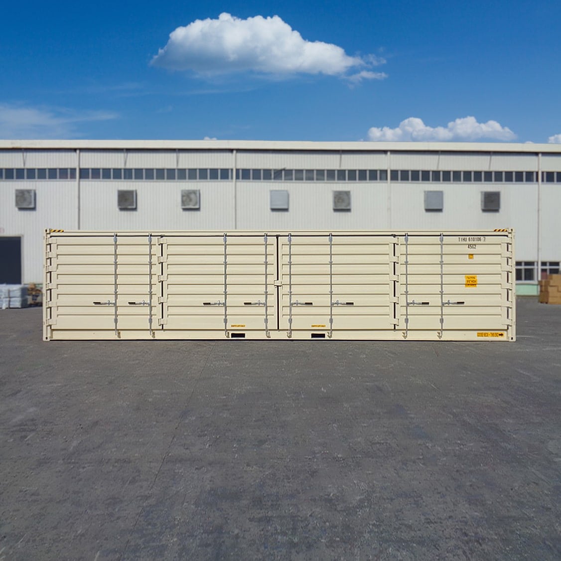 40&rsquo;HC New (1-trip) &ldquo;Openside&rdquo; Shipping Container - Tupcan Pty Ltd