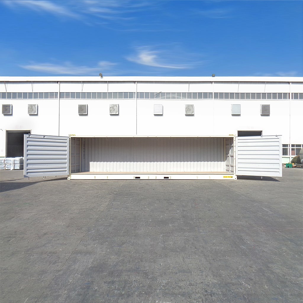 40&rsquo;HC New (1-trip) &ldquo;Openside&rdquo; Shipping Container - Tupcan Pty Ltd