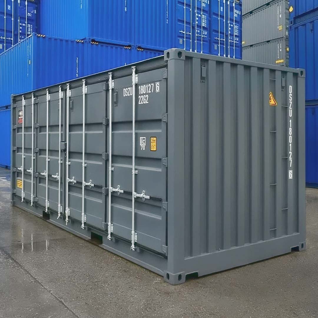 20&rsquo; New (1-trip) &ldquo;Openside&rdquo; Shipping Container - Tupcan Pty Ltd