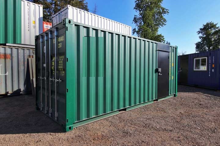 7&prime; Office Container + Storage Locker - Tupcan Pty Ltd