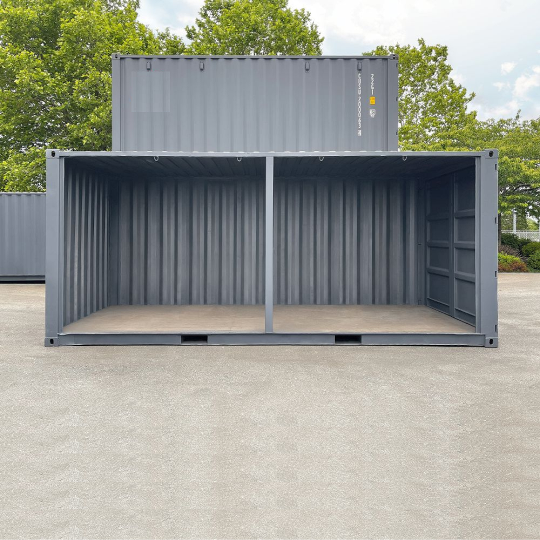 20&rsquo; Used &ldquo;Open Face&rdquo; Shipping Container - Tupcan Pty Ltd