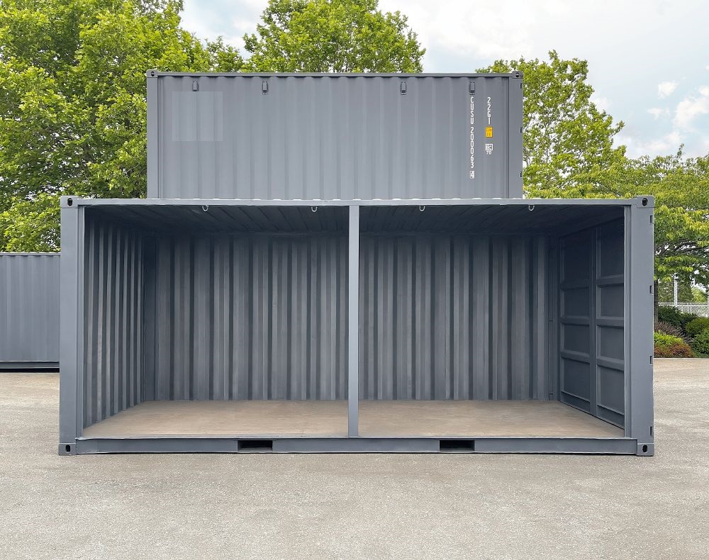 20&rsquo; Used &ldquo;Open Face&rdquo; Shipping Container - Tupcan Pty Ltd