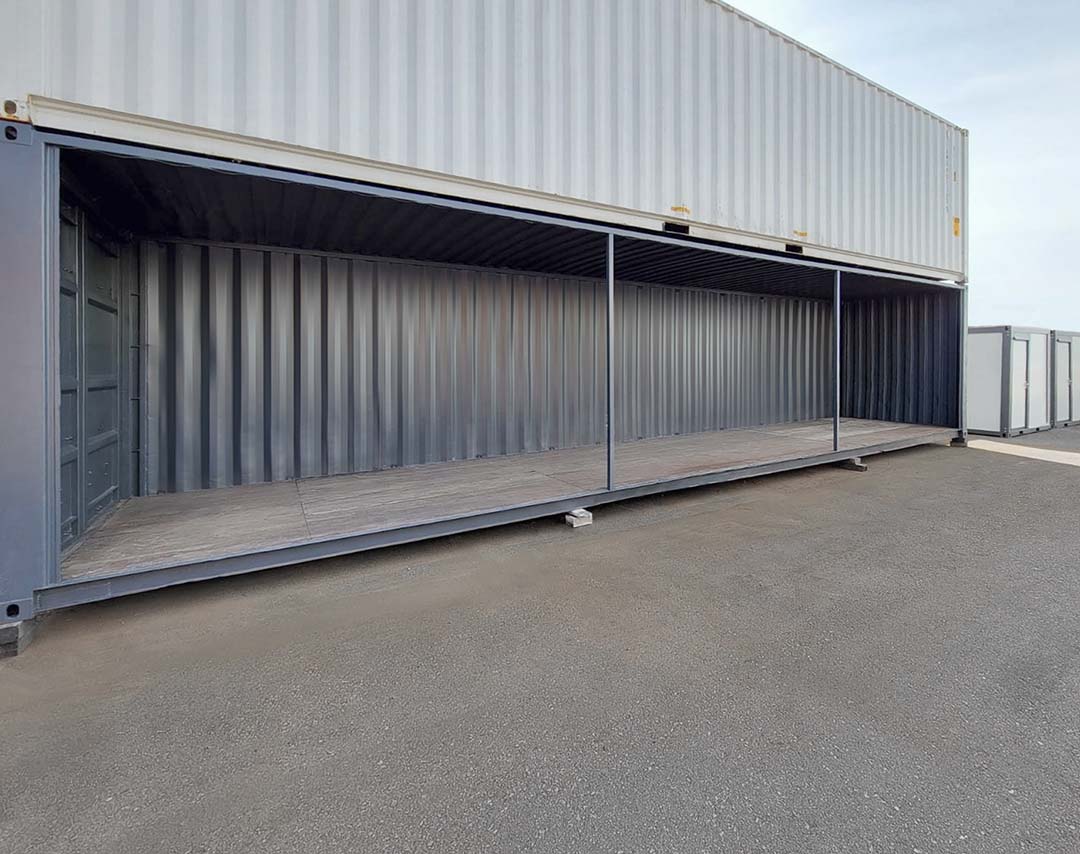 40&rsquo;HC Used &ldquo;Open Face&rdquo; Shipping Container - Tupcan Pty Ltd