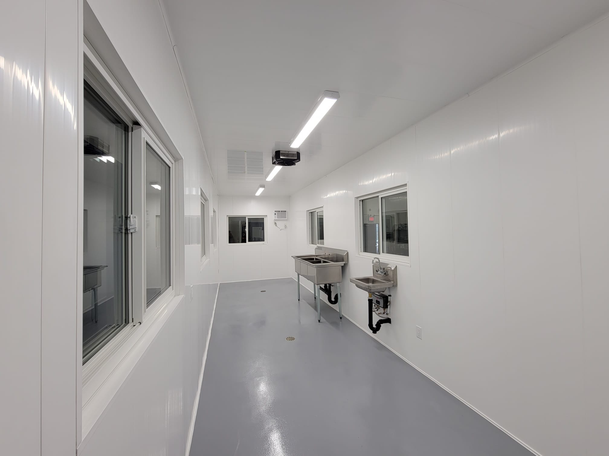 Food Processing Unit With Walk in Cooler - Tupcan Pty Ltd