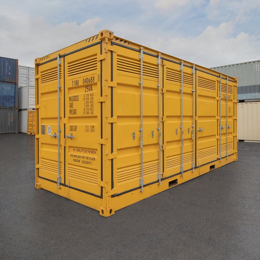 20&rsquo;HC Openside Containment Cube - Tupcan Pty Ltd