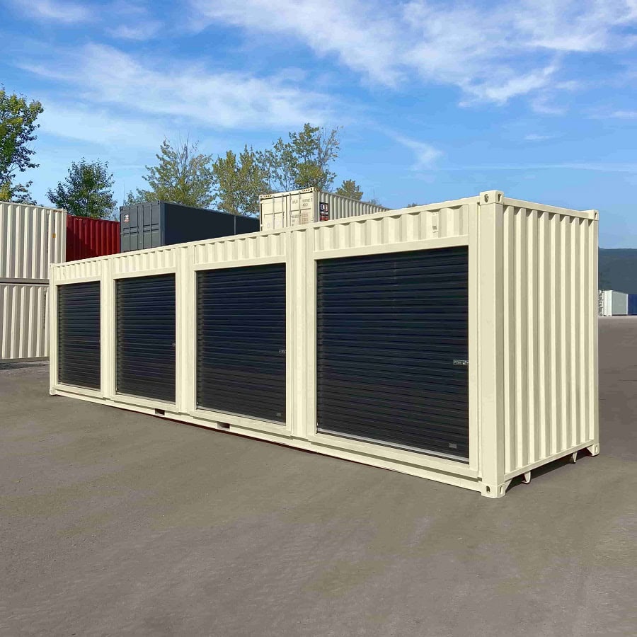 40&rsquo;HC &ldquo;CONTAINMENT CUBE&rdquo; with 4 x Roll Up Doors - Tupcan Pty Ltd