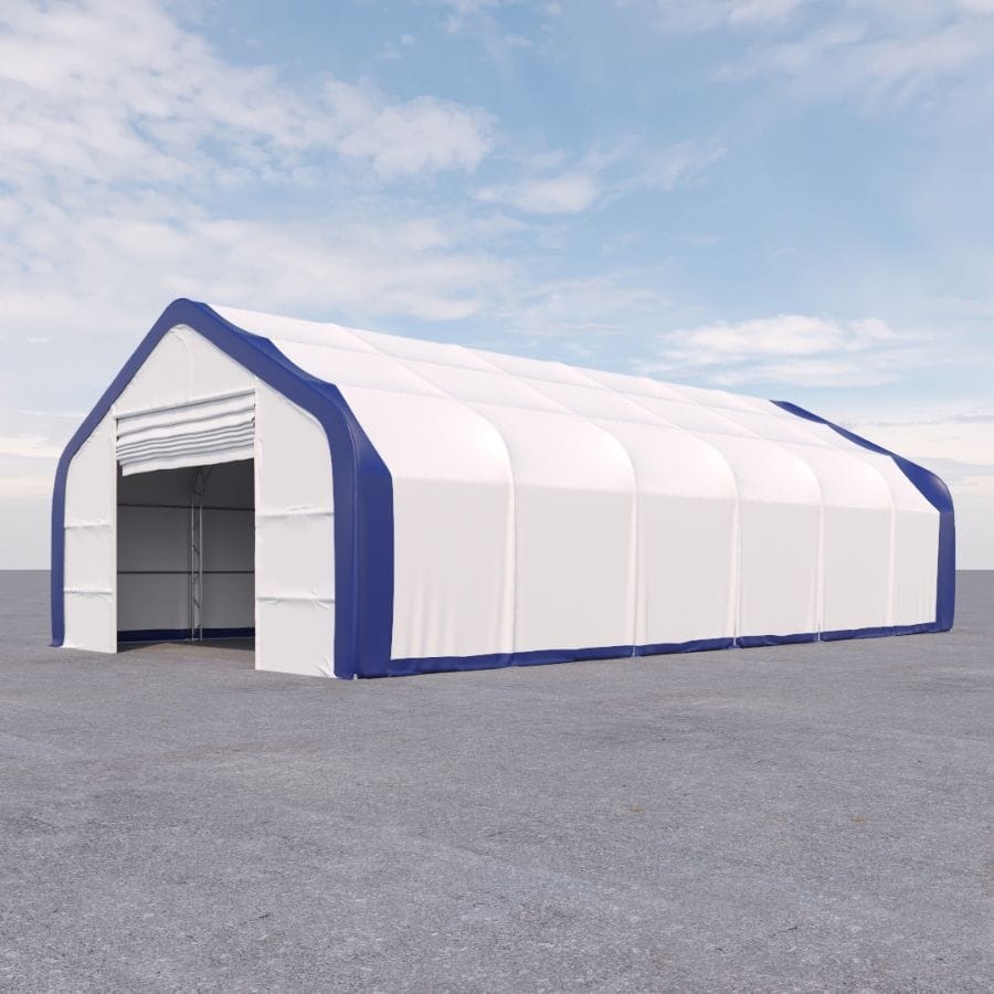 Dual Truss Storage Shelter (30&prime; x 60&prime; x 20&prime;) - Tupcan Pty Ltd