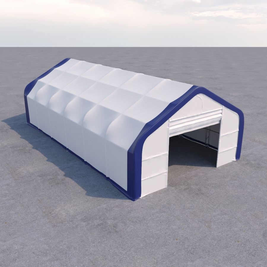 Dual Truss Storage Shelter (30&prime; x 60&prime; x 20&prime;) - Tupcan Pty Ltd