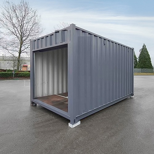 15&prime; &ldquo;Cut Down&rdquo; Used Container + Rollup - Tupcan Pty Ltd
