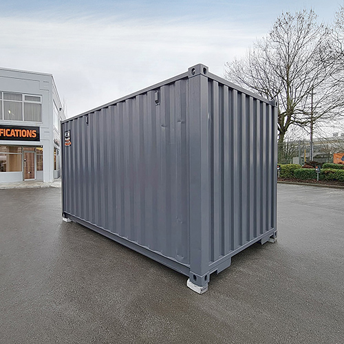 15&prime; &ldquo;Cut Down&rdquo; Used Container + Rollup - Tupcan Pty Ltd