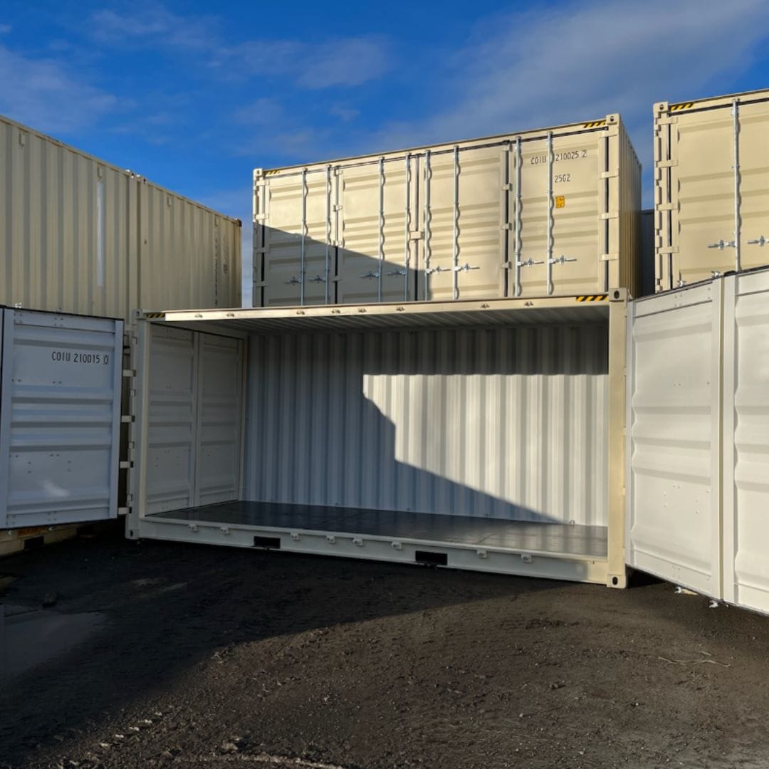 20&rsquo;HC New &ldquo;Openside&rdquo; Shipping Container - Tupcan Pty Ltd
