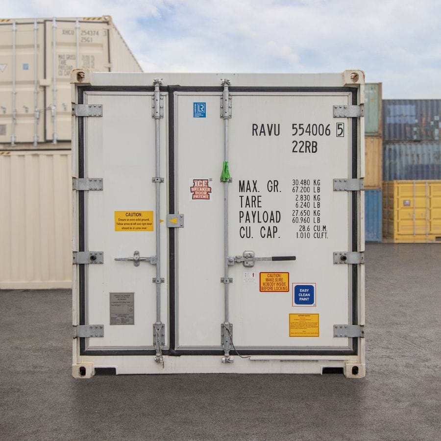 20&rsquo; New (1-trip) Refrigerated Container (Working Reefer) - Tupcan Pty Ltd