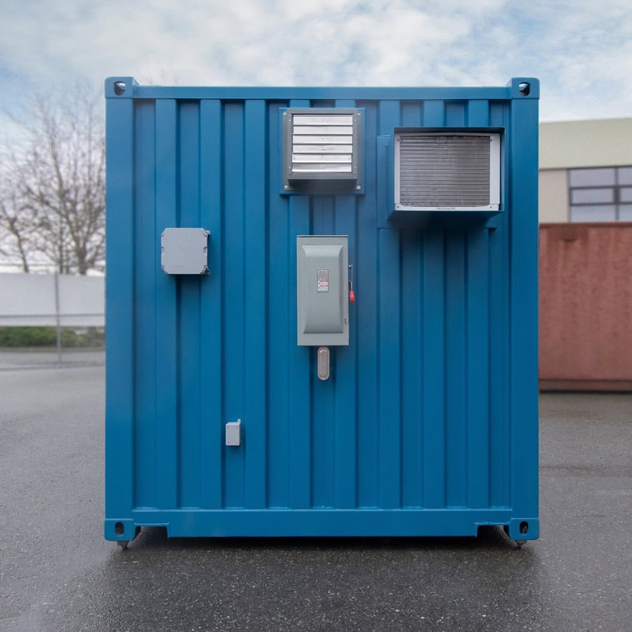 Shipyard Machinery Enclosure - Tupcan Pty Ltd