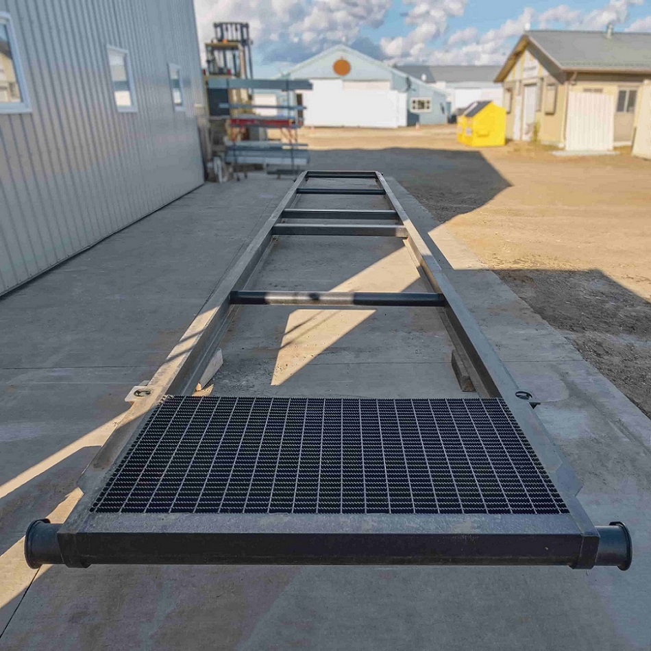 40&rsquo; Container skid w/ twist lock &ldquo;Grated&rdquo; - Tupcan Pty Ltd