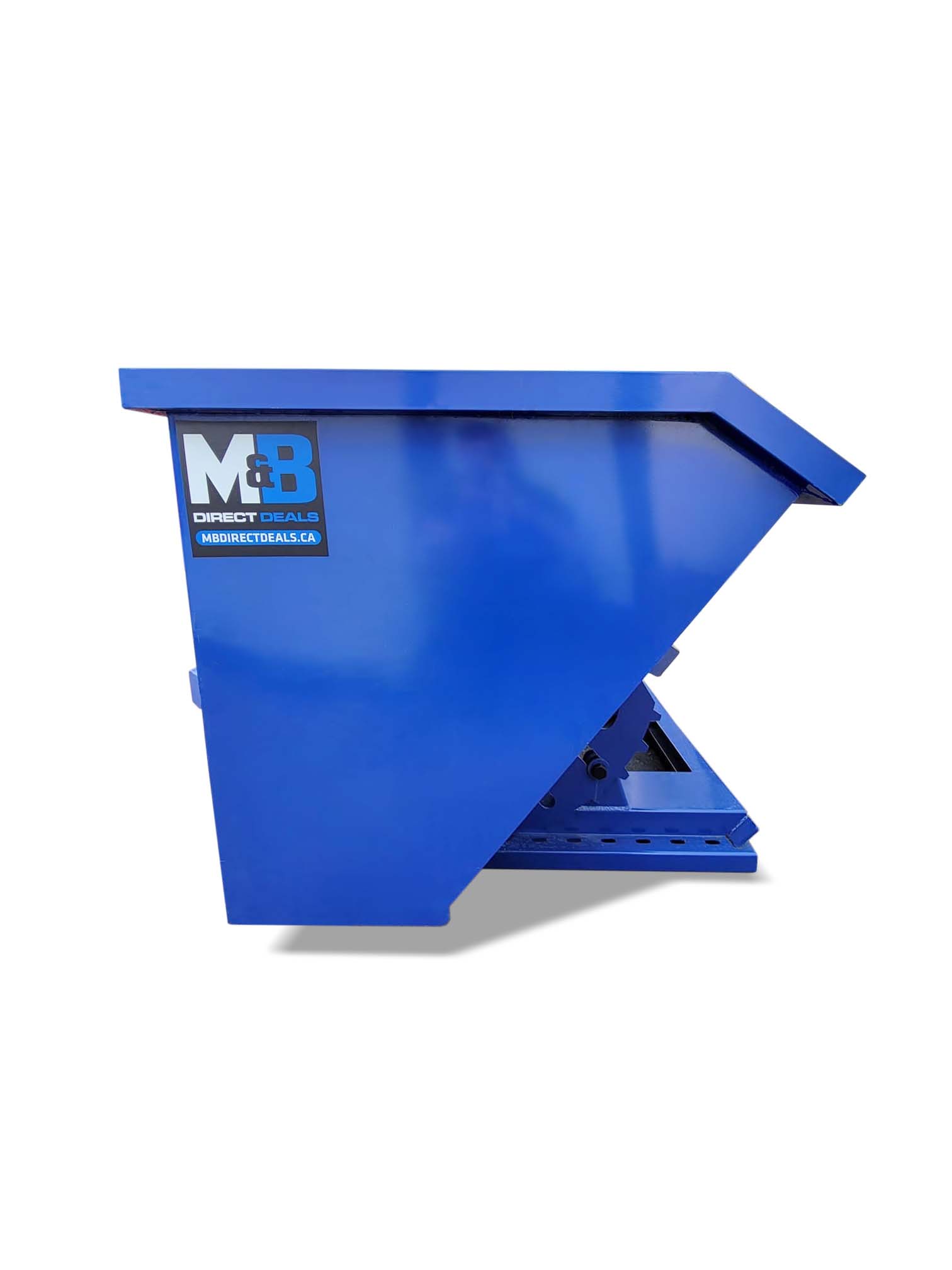 M&B | 1.5CY Forklift Dumping Bin - Tupcan Pty Ltd