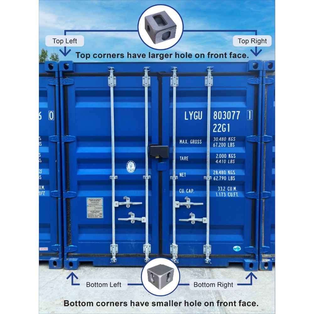 INSTA Container Corner Casting - Tupcan Pty Ltd