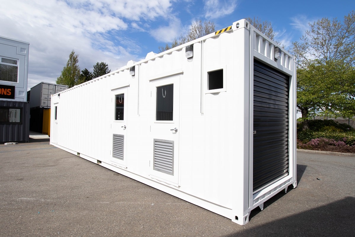 40&rsquo; Custom Mechanical Enclosure - Tupcan Pty Ltd