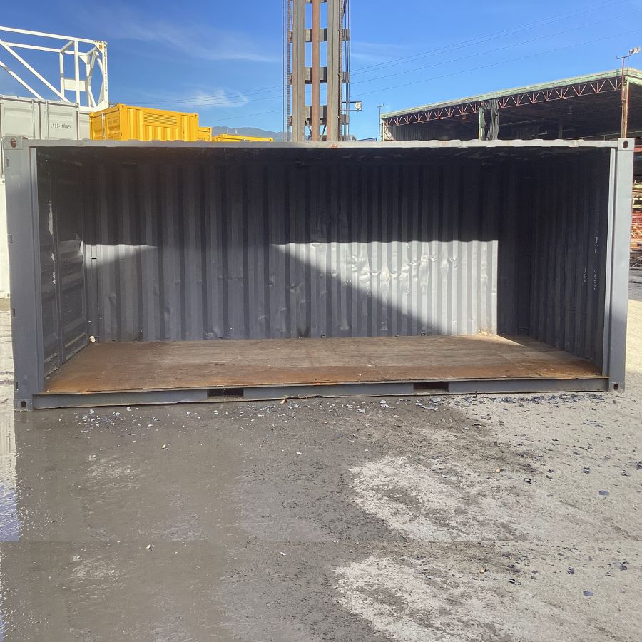 20&prime; Used &ldquo;Open-Face&rdquo; Shipping Container (Special) - Tupcan Pty Ltd