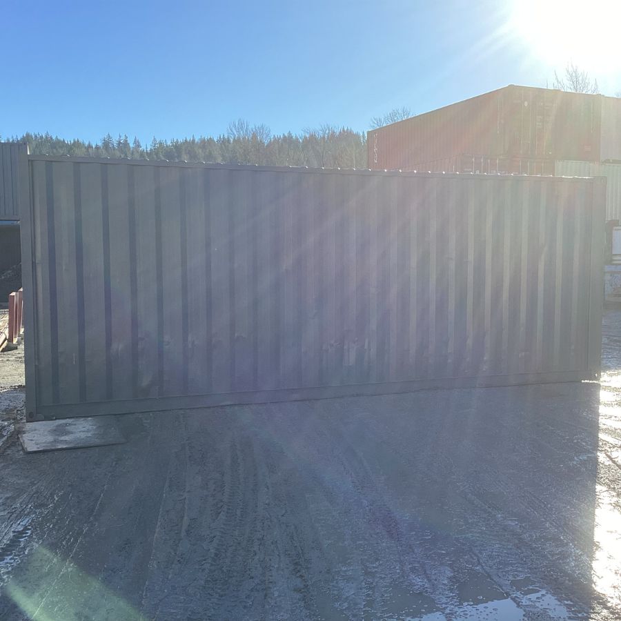25&rsquo;HC Used Shipping Container (Painted Slate Grey) - Tupcan Pty Ltd