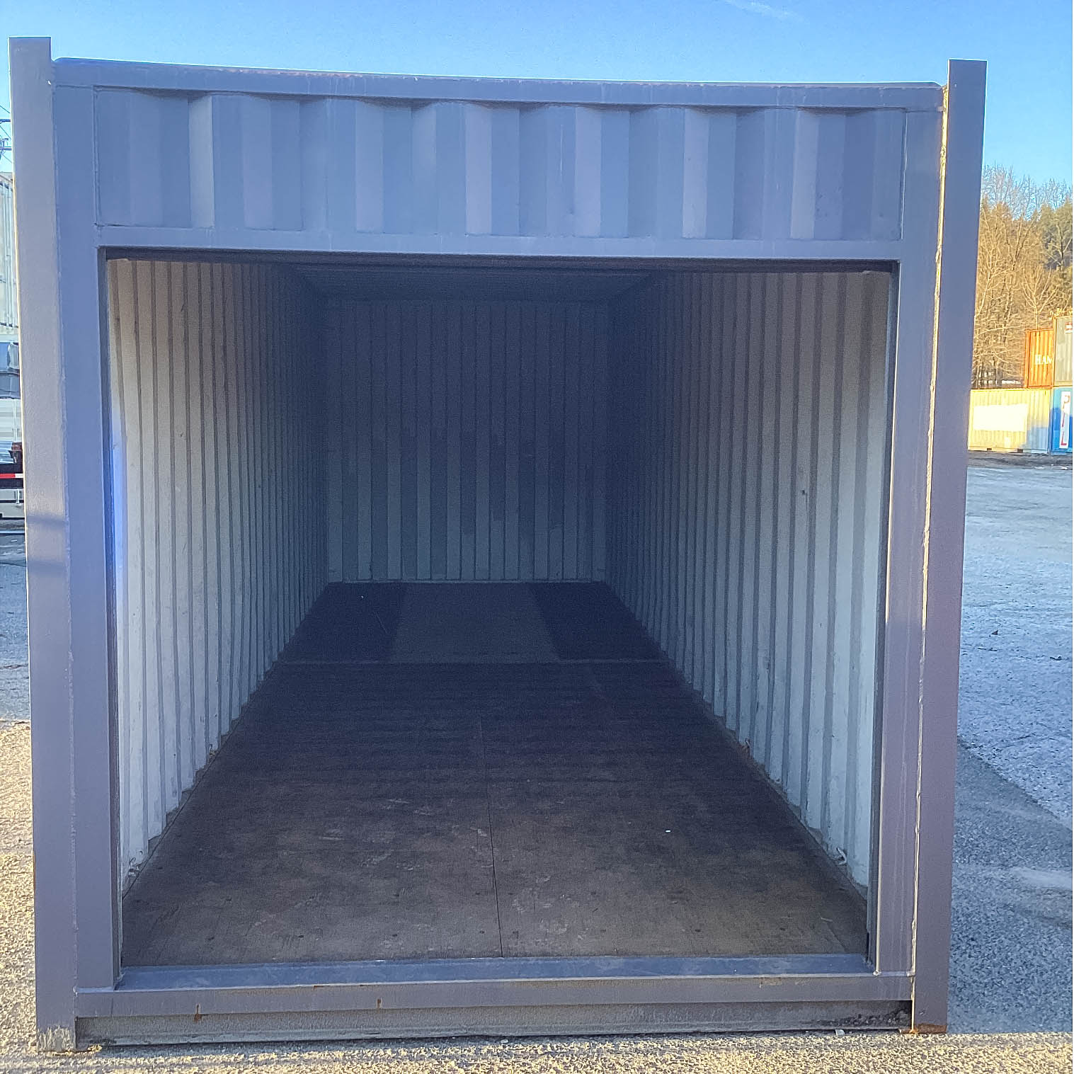 26&prime; Cut-Down Shipping Container w/Roll-Up Door - Tupcan Pty Ltd